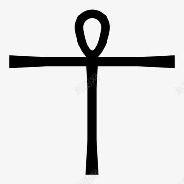 十字架阿努比斯信条图标图标