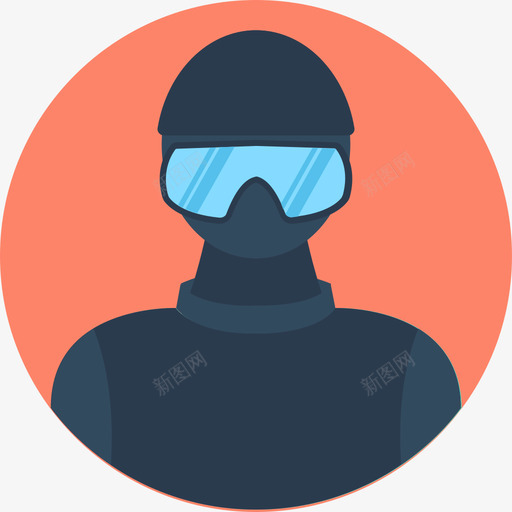 特警队职业4循环图标svg_新图网 https://ixintu.com 循环 特警队 职业4