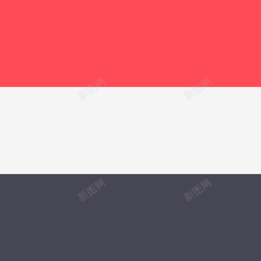 也门4面国际旗帜图标svg_新图网 https://ixintu.com 4面国际旗帜 也门