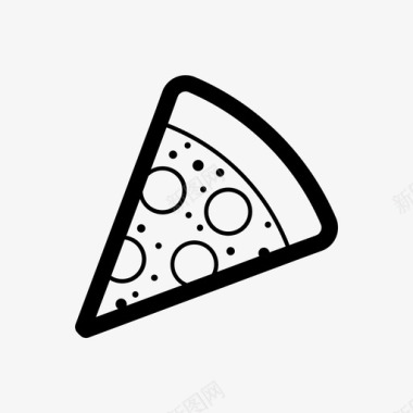 peperoni披萨晚餐快餐图标图标