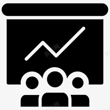 小组演示业务演示营销演示图标图标