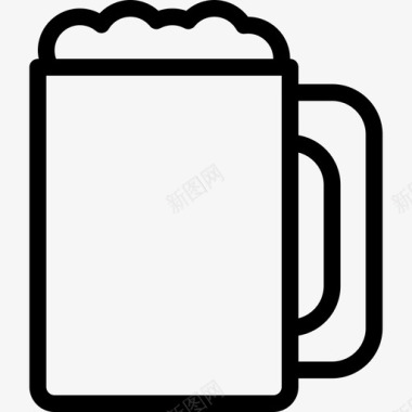 啤酒食品饮料直饮图标图标