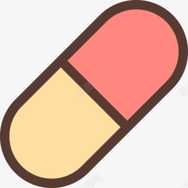 药丸药物图标颜色图标