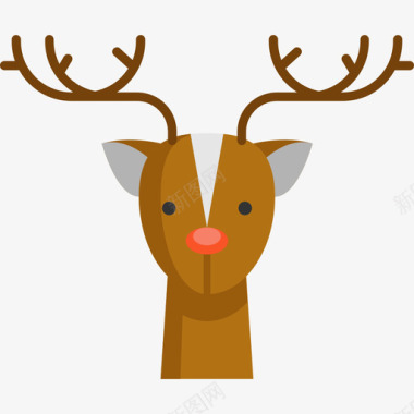鹿圣诞34平房图标图标