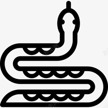 蛇动物15直系图标图标