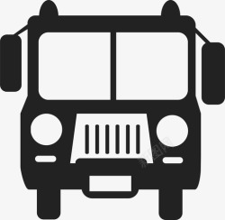 汽车标志公共汽车汽车运输工具图标高清图片