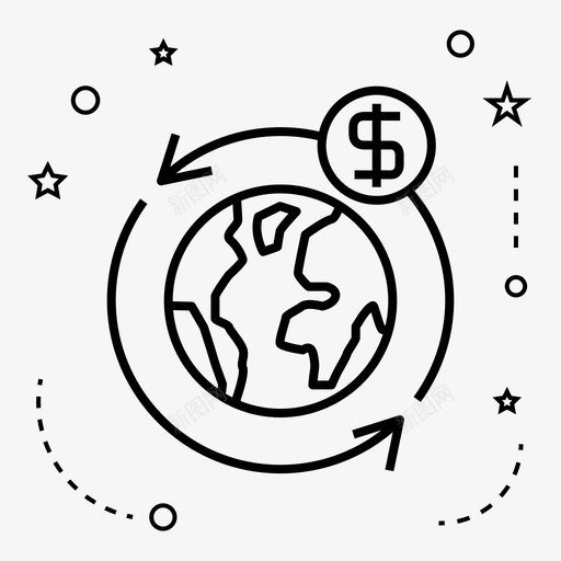 硬币商业数字图标svg_新图网 https://ixintu.com 全球 商业 数字 电子 电子商务 硬币 金融