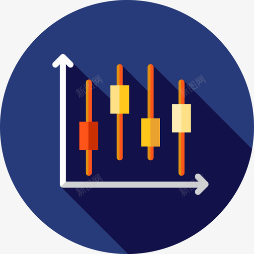 条形图图表和图表4平面图图标svg_新图网 https://ixintu.com 图表和图表4 平面图 条形图
