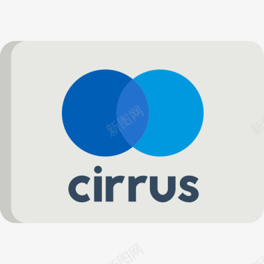 Cirrus信用卡2持平图标图标