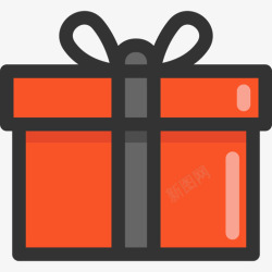 4个线条图标现在商业元素4线条色彩图标高清图片
