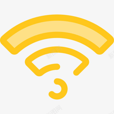 Wifiweb10黄色图标图标