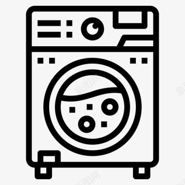 洗衣粉洗衣机情人节图标图标