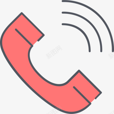 电话通讯42彩色图标图标