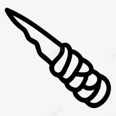 湿婆刀刀柄图标图标