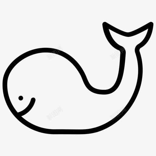 鲸鱼蓝鲸虎鲸图标svg_新图网 https://ixintu.com 抹香鲸 海鲜 章鱼字形图标 蓝鲸 虎鲸 贝类 野生海洋动物 鲸鱼 龙虾