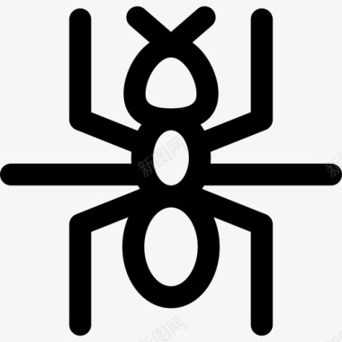 蚂蚁动物23直系图标图标