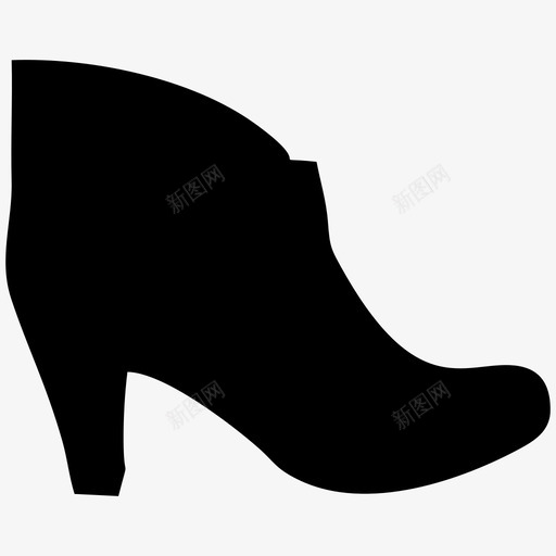 鞋靴子时装图标svg_新图网 https://ixintu.com 时装 运动鞋 靴子 鞋 鞋类
