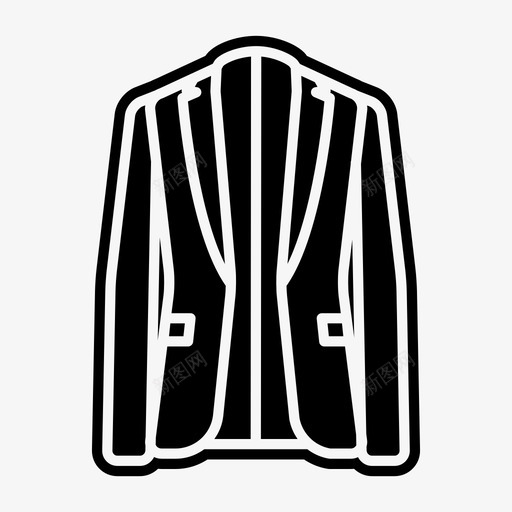 西装师时尚图标svg_新图网 https://ixintu.com 时尚 时尚类字形 燕尾服 绅士 西装 设计师