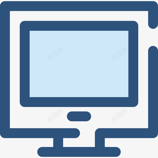 计算机电子12蓝色图标svg_新图网 https://ixintu.com 电子12 蓝色 计算机