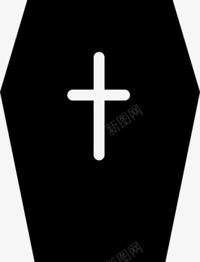 棺材死亡坟墓图标图标
