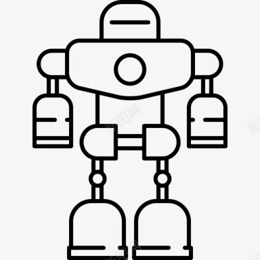 机器人科学与设备5号线128px图标图标