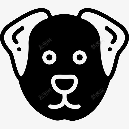 狗动物宠物图标svg_新图网 https://ixintu.com 动物 宠物 狗