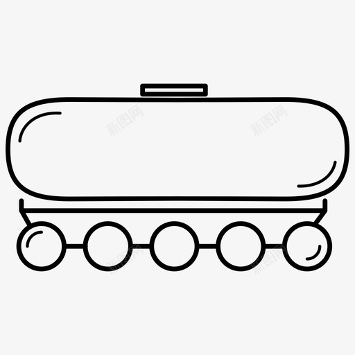 货车坦克货运图标svg_新图网 https://ixintu.com 坦克 火车 货车 货运