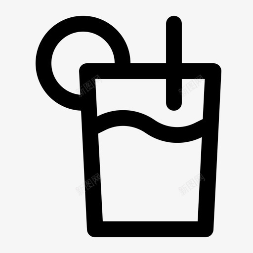 果汁饮料水果图标svg_新图网 https://ixintu.com 果汁 水果 蔬菜 饮料 饮料和饮料