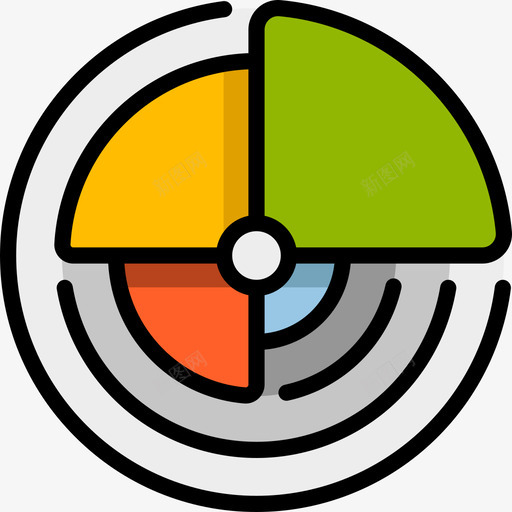 分析业务图线颜色图标svg_新图网 https://ixintu.com 业务图 分析 线颜色