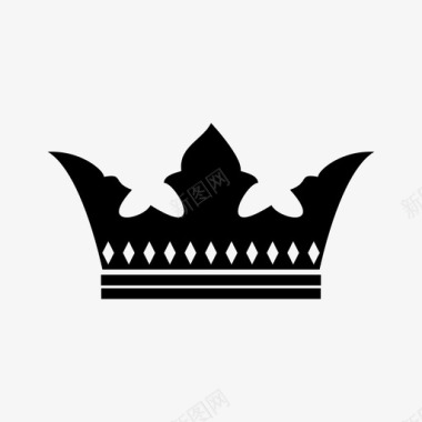 皇冠纹章王子图标图标