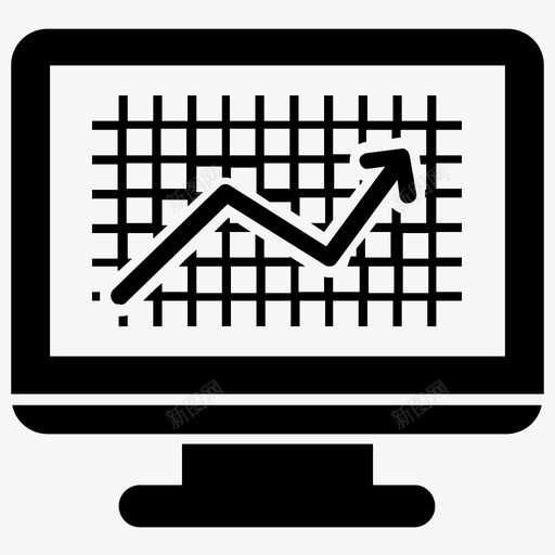增加图形业务发展业务利润图标svg_新图网 https://ixintu.com 业务利润 业务发展 互联网和银行字形图标 增加图形 增加销售额 收益评估