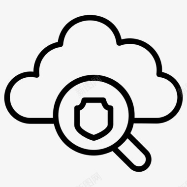云搜索云计算云托管图标图标