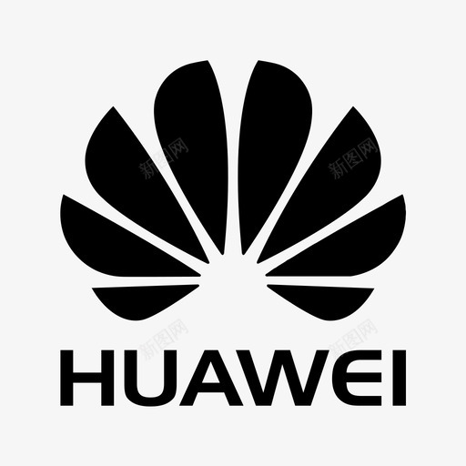 Huaweisvg_新图网 https://ixintu.com Huawei 扁平 简约