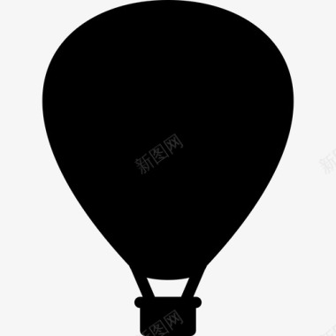 热气球运输18填充图标图标