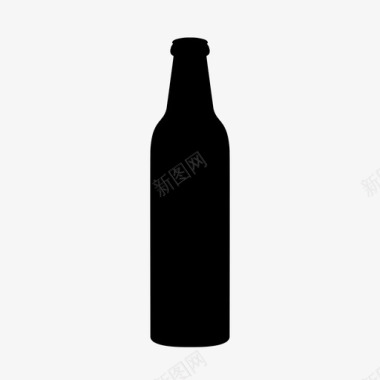 啤酒瓶饮料柠檬水图标图标