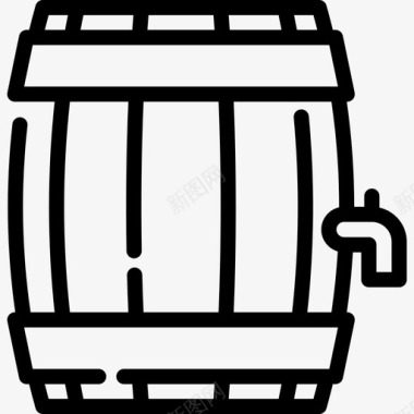 桶圣帕特里克节直系图标图标