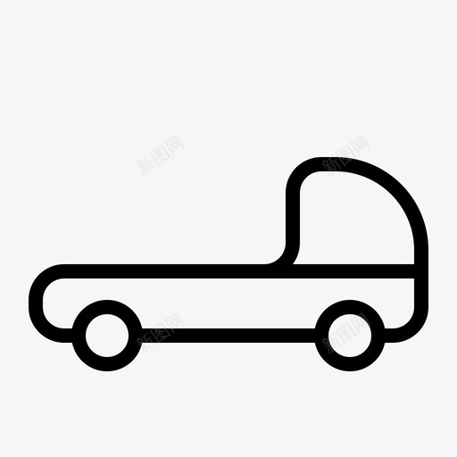 卡车道路运输图标svg_新图网 https://ixintu.com 卡车 旅行 车辆 车辆轮廓 运输 道路