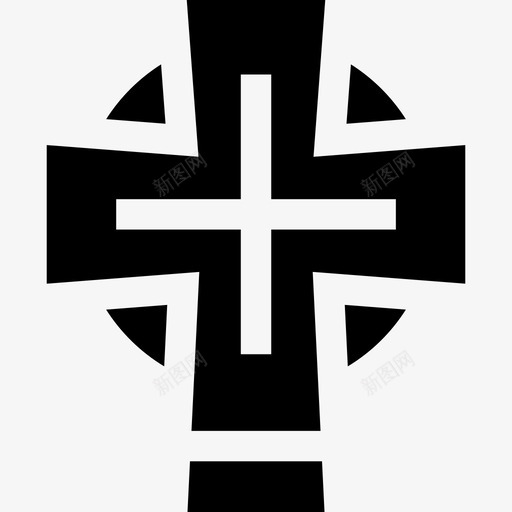 十字架圣帕特里克第六天满了图标svg_新图网 https://ixintu.com 十字架 圣帕特里克第六天 满了