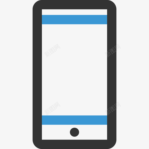 Iphone电子和设备2边框颜色图标svg_新图网 https://ixintu.com Iphone 电子和设备2 边框颜色