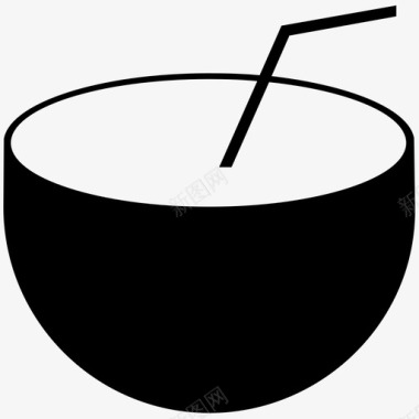 碗冰粥图标图标