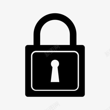 锁密码安全图标图标
