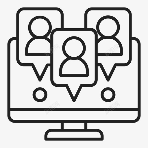 用户地图定位个人资料图标svg_新图网 https://ixintu.com 个人资料 地图定位 搜索引擎优化和网络 用户