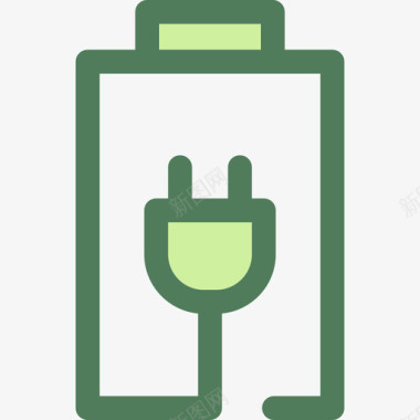 电池电子13维德图标图标