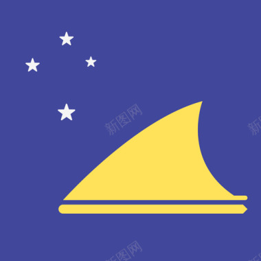 托克劳国际旗帜4广场图标图标