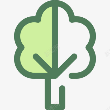 树木生态与自然6佛得角图标图标