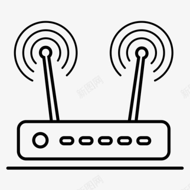 互联网wifi路由器互联网wifi路由器网络图标图标