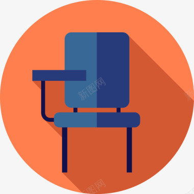书桌椅回学校12平的图标图标