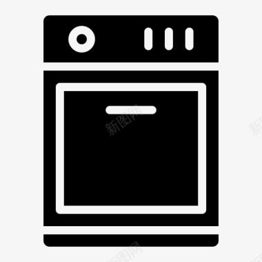 烤箱电器家用电器图标图标