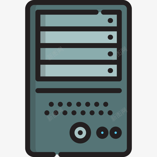 Cpu技术4线性颜色图标svg_新图网 https://ixintu.com Cpu 技术4 线性颜色