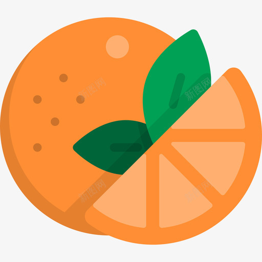 橙色意大利2平坦图标svg_新图网 https://ixintu.com 平坦 意大利2 橙色